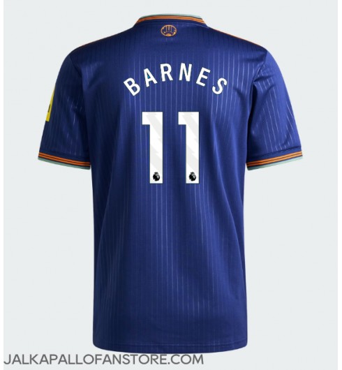 Newcastle United Harvey Barnes #11 Kolmaspaita 2025-26 Lyhythihainen Newcastle United Harvey Barnes #11 Kolmaspaita 2025-26 Lyhythihainen